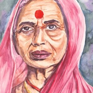 Watercolour Portrait A2