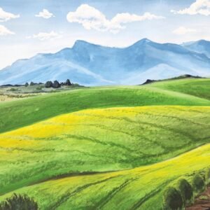 Acrylic Portrait – A3